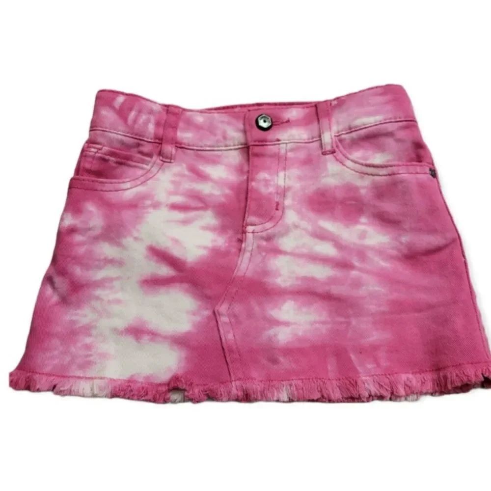 DKNY denim Tie-dye skirt S